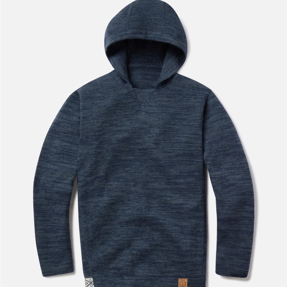 Women's Blue Hooded Sweater- NWOT